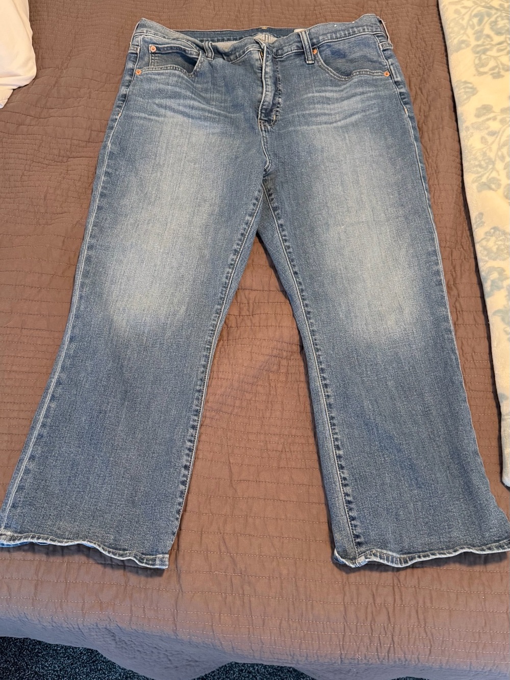 GAP Women's Light Blue Wide Leg Jeans